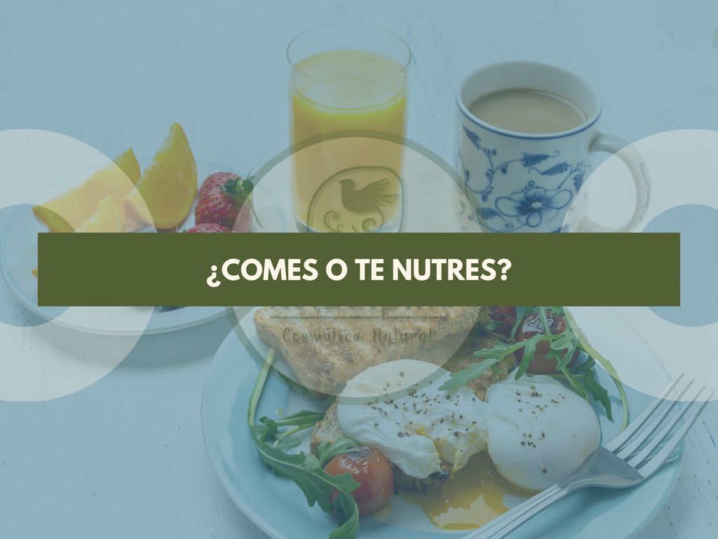 ¿Comes o te Nutres? Nutre tu Cuerpo con Alimentos Saludables